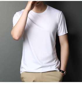 T-shirts pour hommes de haute qualité 100% coton, chemises décontractées pour hommes, logo personnalisé, manches courtes, service OEM, t-shirt personnalisé pour hommes - Product Image 4