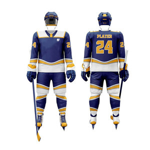 Cheap Price Best Selling High Quality Breathable Eco Friendly Polyester Ice Hockey Uniform Custom Design <b>for</b> Online <b>Sale</b> - Product Image 1