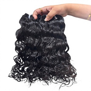Extensions de cheveux Remy vierges crus Vietnam et indien Kinky Curly Weave Deep Loose Afro Virgin Mongolian Hair - Product Image 1