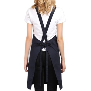 Delantal Cruzado Unisex Premium para Mayor Comodidad, Mezcla de Algodón, Delantal de Trabajo para Cocina, Panadería, Cafetería, para Pedidos al por Mayor, OEM/ODM - Product Image 2