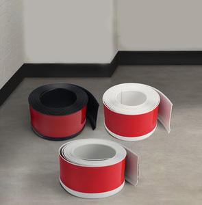 Battiscopa in plastica morbida su misura in PVC battiscopa a prova di umidità a parete gonna bordo del pavimento di lavorazione - Product Image 3