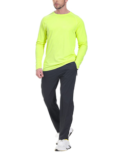 T-shirt à manches longues pour homme personnalisé, dernier modèle, impression de logo, motif, décontracté, de haute qualité, respirant, col rond, pour homme - Product Image 4