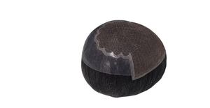 Peluca de Cabello Humano Q6 Yaki para Hombre, Tupé de Cabello Virgen Remy con Trama Única, Rizado Naturalizador Bangladash, Extensión de Cabello con Gorro Remi - Product Image 5