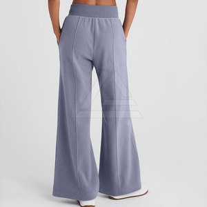 Pantalon évasé pour femme en matière légère et respirante, coupe décontractée, idéal pour le quotidien, les tenues décontractées et un usage confortable - Product Image 6