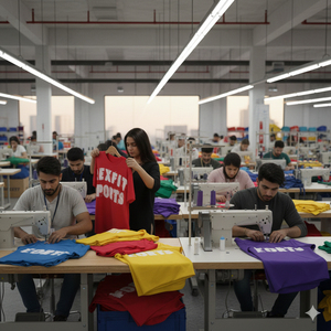 Camiseta Unisex de Algodón 100%, Estilo Urbano, con el Mejor Diseño, Logotipo Personalizado, Impresión Serigráfica, Corte Holgado y Extra Grande - Product Image 6