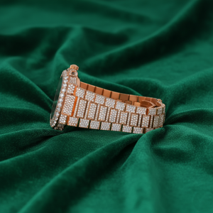 Reloj de Diamantes Moissanite Totalmente Cubierto de Piedras, Regalo de Cumpleaños de Lujo para Hombre, Reloj VVS Hip Hop Bling - Product Image 3