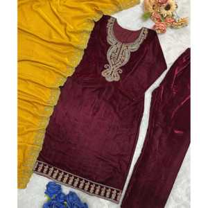 Hermoso Top Plazzo Dupatta Indio y Pakistaní para Fiestas - Product Image 2