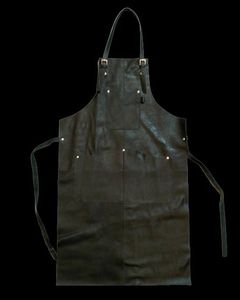 High Quality Vintage Cowhide <b>Leather</b> <b>Aprons</b> for Men / Custom Made Men Light Weight <b>Leather</b> <b>Aprons</b> for Sale - Product Image 6