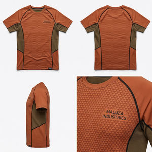 Camisetas de Yoga de Alto Rendimiento, Tejidas, Deportivas, Transpirables, para Gimnasio, para Hombre, Antiencogimiento, Ropa Deportiva al por Mayor - Product Image 6