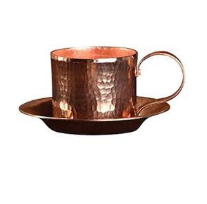 Taza de Cobre 100% Puro, Acabado Liso, Decorativa, con Asa, para Cerveza, Agua y Bebidas Frías, Superventas - Product Image 2