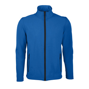 Custom Logo Winter Men's Softshell Jacket Front Zipper Stand Hooded Breathable Quick-Dry <b>Windproof</b> Direct Factory Supplier - Product Image 1