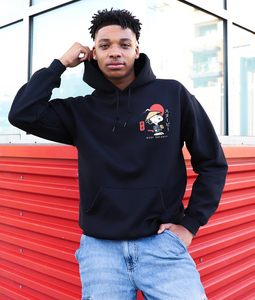 Sweat-shirt à capuche personnalisé avec motif Peanuts Snoopy & Woodstock Samurai Premium, fabriqué directement à Sialkot, en vente en gros au Royaume-Uni, aux États-Unis et en Europe. - Product Image 6