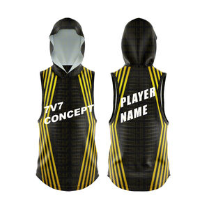 Tenue de football américain pour hommes, équipement de tournoi 7v7, qualité supérieure, uniforme 7 sur 7 fabriqué en usine, design d'uniforme 7v7, uniforme à drapeaux - Product Image 3