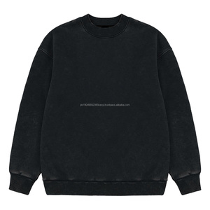 เสื้อฮู้ดดี้ผ้าฝ้ายหนา 400gsm รุ่นปี 2025 ทรงโอเวอร์ไซส์ ซักน้ำแล้ว คอทรงกลม สไตล์วินเทจ แบรนด์แฟชั่น เสื้อฮู้ดดี้ผู้ชาย - Product Image 2