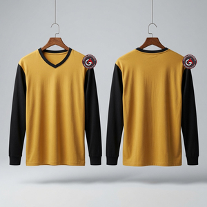 Alpha | Phi | Alpha Fraternité T-shirt à manches longues Prix de gros T-shirt à manches longues en coton de haute qualité design OEM - Product Image 2