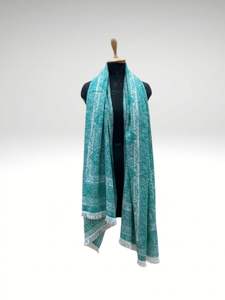 Conjunto de Abaya con Estampado Paisley de Diseñador Safaa – Cobertura Completa del Cuerpo con Pañuelo Hijab a Juego - Product Image 5