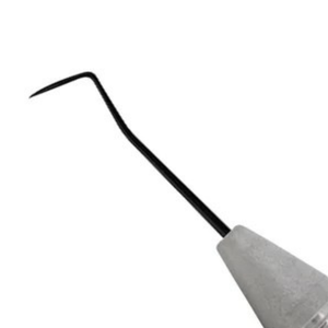 เครื่องมือตรวจวินิจฉัยทางทันตกรรมหัวตรวจสแตนเลสสีดำ2หัว - Product Image 2