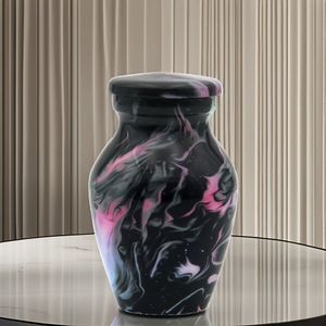 Marble Cremation <b>Urn</b> <b>for</b> <b>Human</b> <b>Ashes</b> Mini Keepsake Memorial <b>Urn</b> <b>for</b> Memories Gift Wholesale Supplier - Product Image 1
