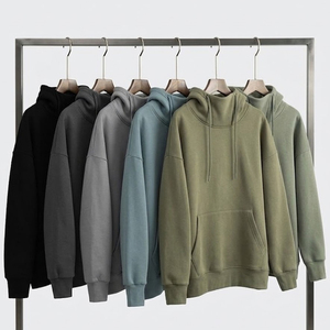 Sweat à capuche pour homme en tissu épais uni, prix bas, nouveau design, impression par sublimation numérique, sweats à capuche pour homme. - Product Image 4