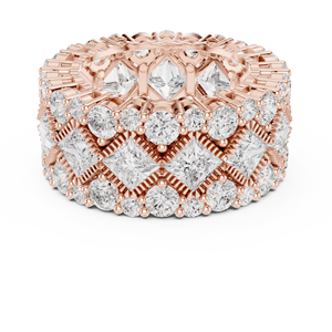 Joyas de viento Anillo de filigrana de oro antiguo de 10 quilates Diseño vintage al por mayor - Product Image 6