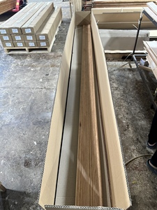 Luxury Wooden Wall <b>Trim</b> Solid Wood Baseboard Ceiling Moulding Custom Interior Decorative <b>Trim</b> for Elegant Home Projects - Product Image 4