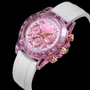 Reloj Mecánico de Lujo para Hombre OEM K9 GFL-Z1199 con Caja de Cristal de Zafiro, Cronógrafo, Esqueleto Visible, Automático - Product Image 3