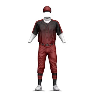 Camiseta de Béisbol Personalizada para Hombre, Manga Corta, Rayas Degradadas, Transpirable, Poliéster, Uniforme, Corte Regular, Todas las Temporadas - Product Image 1