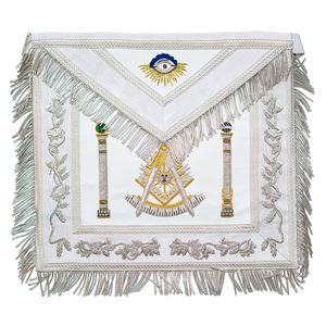 Tablier maçonnique personnalisé de haute qualité pour logo brodé – Vente en gros au meilleur prix, matériau de qualité supérieure – Tabliers de régalia maçonniques - Product Image 5