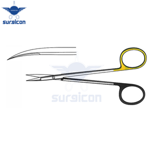 Tijeras Quirúrgicas Knapp de 12 cm / 4-3/4 Pulgadas, Curvas, Afiladas, con Una Hoja Dentada, Super Cut TC, de Acero Inoxidable Premium - Product Image 6