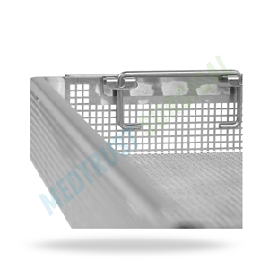 Full Size Sterilization <b>Basket</b> Stainless Steel Surgical Instrument Tray Medical Autoclave Cleaning <b>Storage</b> <b>Basket</b> - Product Image 4