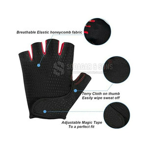 Best Material New Design Racing Cycling <b>Gloves</b> Hot Sale New Quality Cycling <b>Gloves</b> Made In Pakistan - Product Image 2