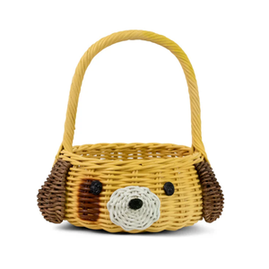 Cesta de Mimbre con Diseño de Cachorro Adorable para Juguetes y Decoración de Cuarto Infantil, Muebles para Habitación Infantil al por Mayor - Product Image 2