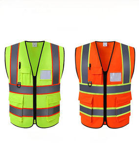 TALLIANS INTERNATIONAL Precio de Fábrica al por Mayor Chaleco de Seguridad Casual para Hombre, Ropa de Trabajo, Cuello Alto, Manga Larga, Reversible - Product Image 5