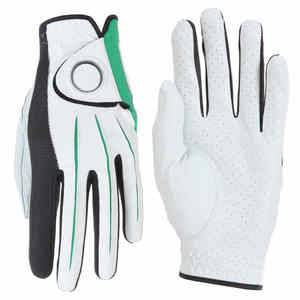 Guantes de Golf de Cuero Genuino Antideslizantes, los Más Vendidos, al por Mayor, con Agarre Duradero y Logotipo de Marca en la Correa - Product Image 1