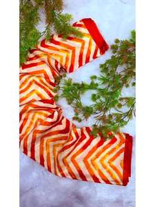 Premium Dhola <b>Saree</b> And Blouse Set <b>For</b> <b>Women</b> Full Length Traditional Draping Apparel <b>For</b> Festive And Cultural Occasions - Product Image 1