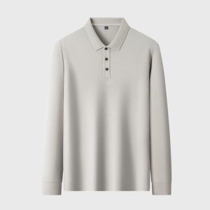 Nuevo Polo de Algodón de Alta Gama Personalizado de Alta Calidad para Hombre, Camiseta Casual a Rayas, Superventas - Product Image 5