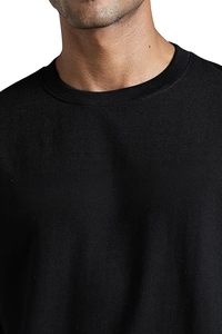 T-shirt pour homme en coton et polyester, vêtements indiens, fabricant de vêtements pour hommes, taille oversize - Product Image 2