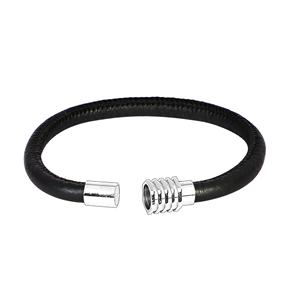 PSDS From India Maker Of Luxury Stylish Sterling Nappa Machine Stitched <b>Leather</b> Bracelet - Product Image 2