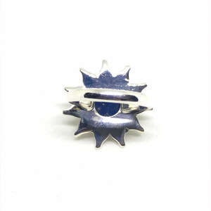 Bague artisanale en lapis-lazuli naturel, argent sterling 925, pour filles et femmes - Product Image 3