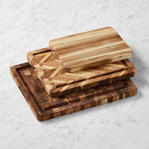 เขียงไม้ทรงสี่เหลี่ยมผืนผ้า Timber Edge ป้องกันการลื่น ดีไซน์เรียบง่าย ลายไม้ธรรมชาติ สำหรับหั่นและสับอาหาร - Product Image 3