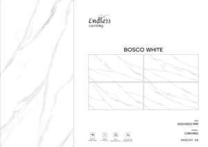 กระเบื้องพอร์ซเลนแกะสลักลายหรูหรา ขนาด 600x1200 มม. กระเบื้องปูพื้นและผนังขนาดใหญ่ สำหรับตกแต่งภายในบ้านอย่างมีสไตล์ และพื้นที่เชิงพาณิชย์ - Product Image 2