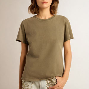 Camiseta de Verano para Mujer Adulta, 240 GSM, Talla Grande, Transpirable, Algodón/Poliéster, Diseño y Talla Personalizados, Antiarrugas, Secado Rápido - Product Image 2