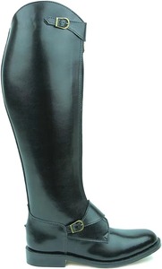 รองเท้าบูทขี่ม้าสไตล์ยุโรปย้อนยุคสำหรับผู้ชาย ผลิตจากโรงงานมืออาชีพ กันน้ำ เหมาะสำหรับการล่าสัตว์และคาวบอยตะวันตก สามารถปรับแต่งได้ - Product Image 2