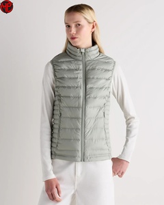 <b>Women's</b> <b>Down</b> Padded <b>Vest</b> Quilted Sleeveless Jacket Polyester Winter Waistcoat Casual Outdoor Layering <b>Women</b> Sports Puffer <b>Vest</b> - Product Image 1