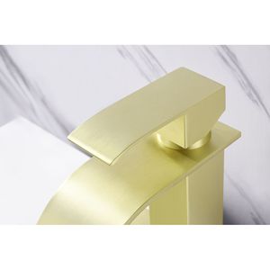 Rubinetto per Lavabo Bagno con Maniglia Singola e Getto a Cascata - Categoria Prodotti Rubinetti - Product Image 2