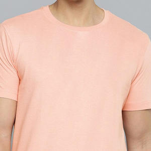 T-shirt en coton pour homme, doux, respirant, uni, décontracté, pour le sport et les activités de plein air, effet délavé - Product Image 6