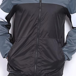 Custom Wholesale <b>Mens</b> Waterproof Hooded <b>Rain</b> Jacket Windproof Grey Outdoor Sports Hiking Winter <b>Coat</b> Lightweight Fleece Parka - Product Image 6