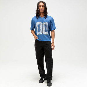 Best Quality <b>Soccer</b> Jersey Oversized Boxy Cropped Mesh T-Shirt Quick Dry Streetwear Knitted Fabric <b>Soccer</b> Jersey - Product Image 2