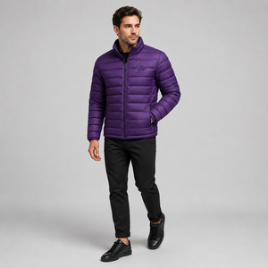 <b>Men</b> Puffer <b>Jacket</b> High Quality Winter Coat <b>Men</b> Puffer <b>Jacket</b> Built With <b>Lightweight</b> Quilted Construction For Outdoor Activities - Product Image 1