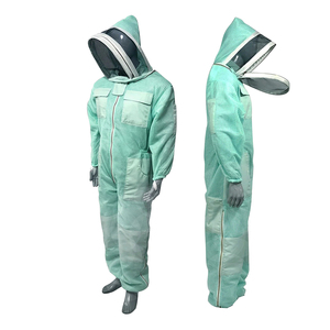 3-Layer Ventilated Beekeeping <b>Suit</b> & Jacket Set with Astronaut Veil | Breathable Mesh Anti-<b>Bee</b> Full Body Protection Wholesale - Product Image 6